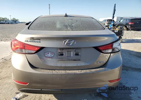 2015 Hyundai Elantra Se z USA, uszkodzony, nr VIN 5NPDH4AE8FH611255